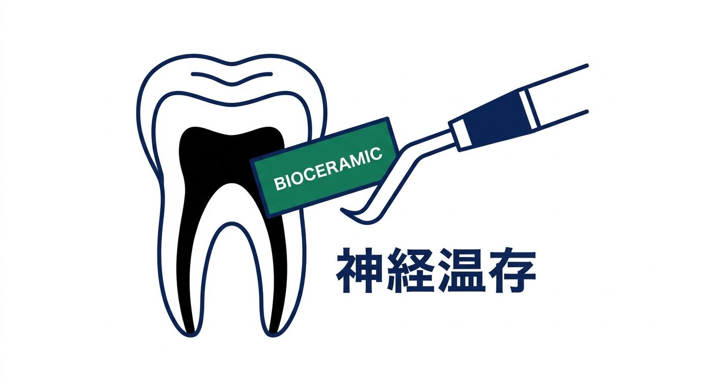 バイオセラミックが歯科治療で注目される理由とその特性の図解
