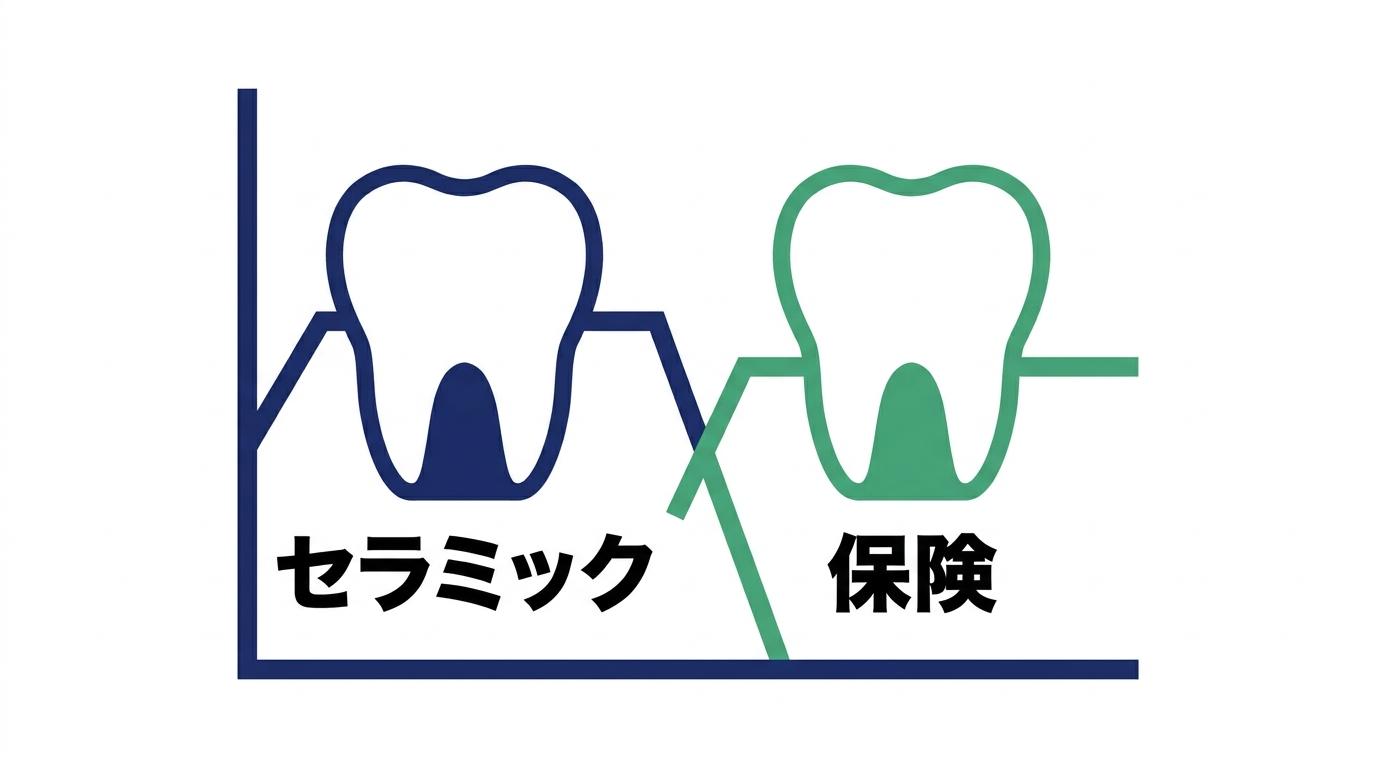 前歯の差し歯選びで後悔しないために知っておくべき基本の図解